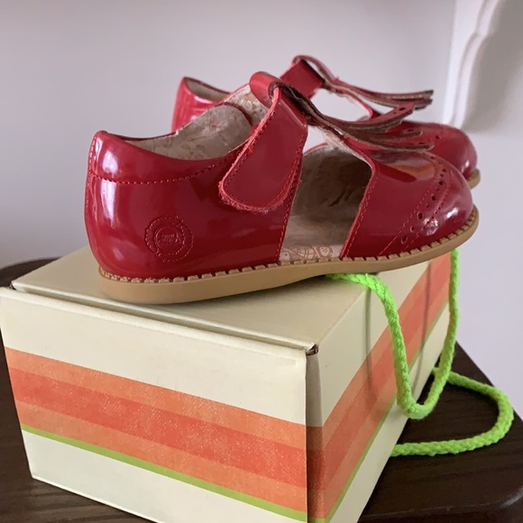 Livie &amp; Luca Shoes Patent Red Livie Luca Feliz Size 9